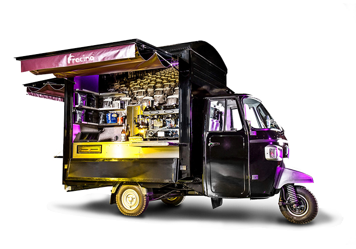 Piaggio Mobile Coffee Van Cart